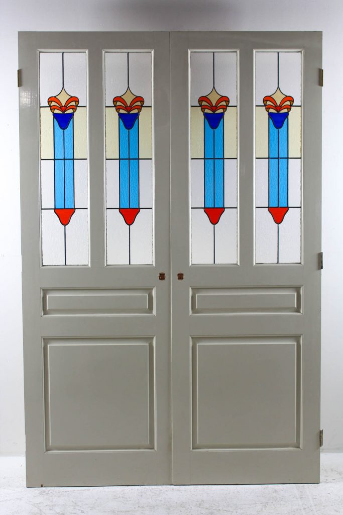 Grand Leadlight Door Sets | Renovators Paradise - Melbourne Store