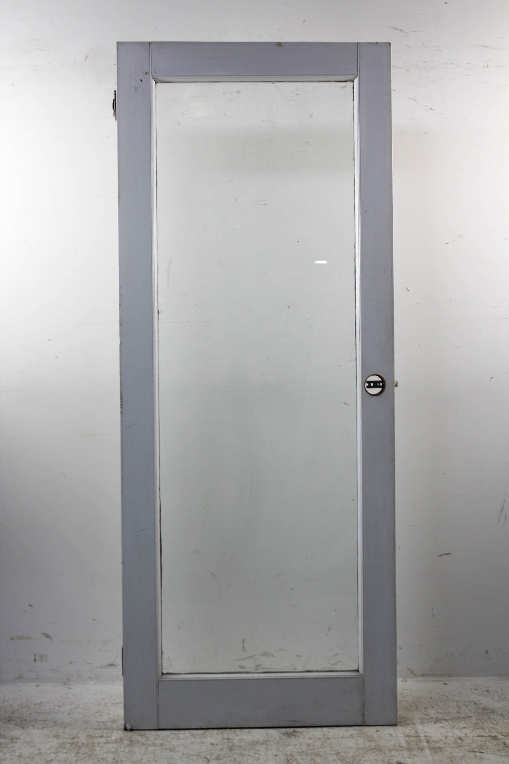 Burwood Single Glass Door | Renovators Paradise Burwood Glass Door